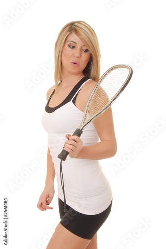blond racket ball player 6 © Paul Moore