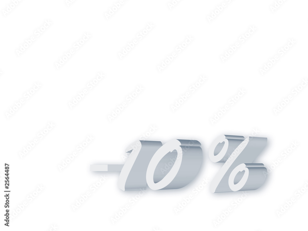 10 % 10 %