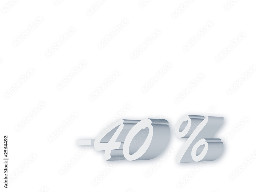 40 % 40 %