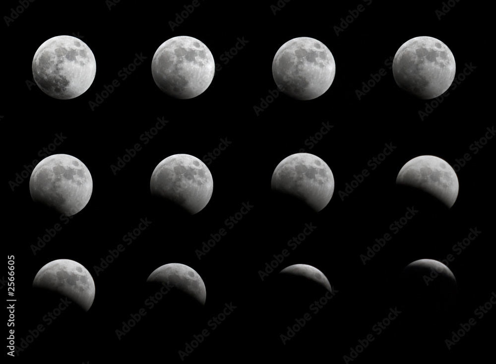 Naklejka premium lunar eclipse