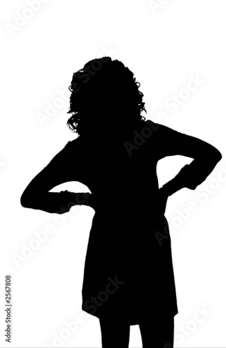silhouette donna sexy