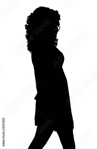silhouette donna sexy