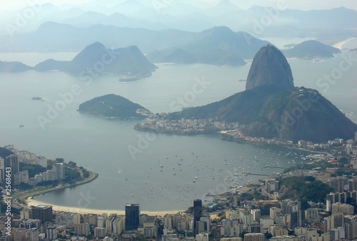 rio de janeiro city view of sugar loaf