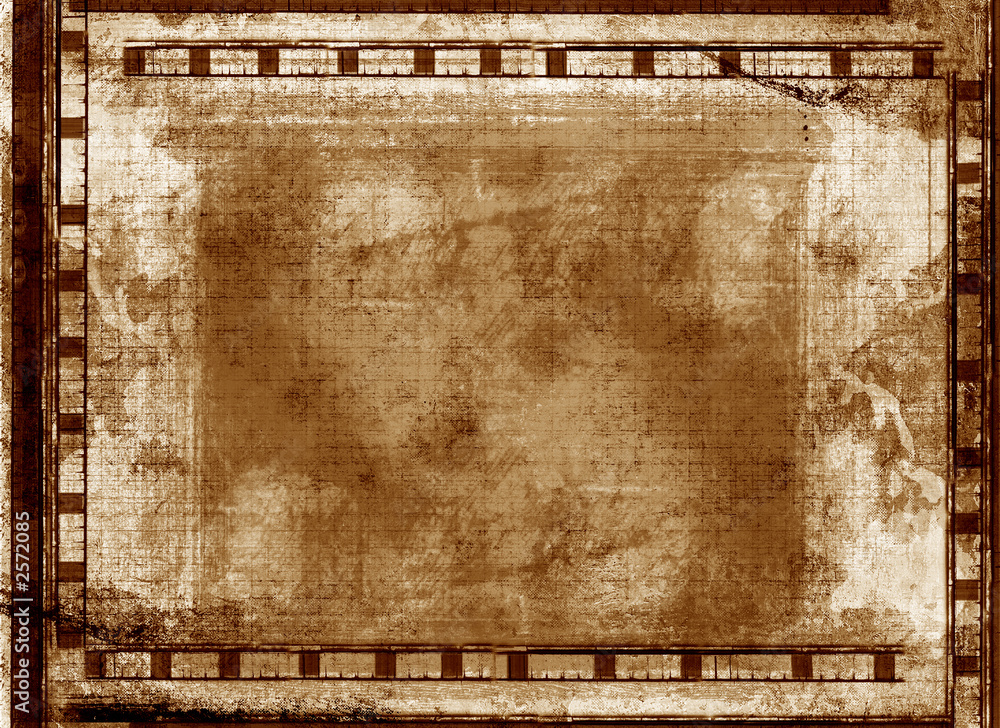 Naklejka premium grunge border and background