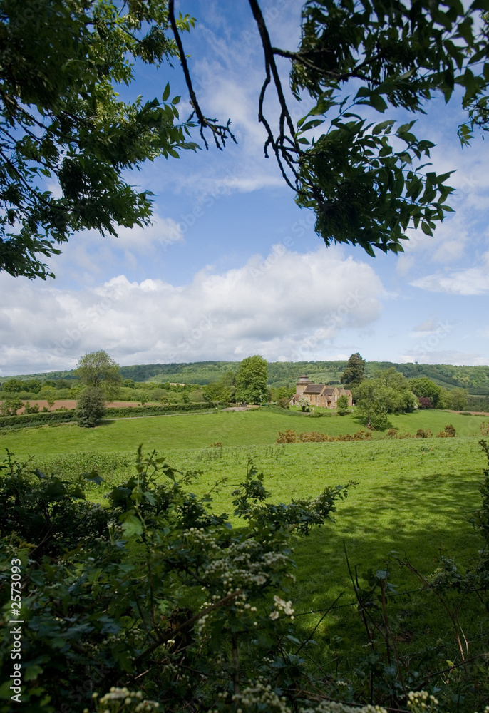 surrey countryside at wotton