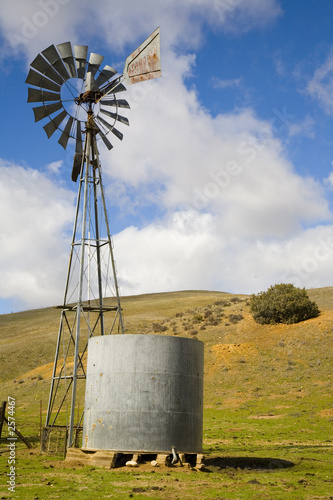 windmill in the country