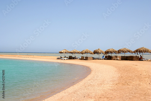 beautiful beach in egypt © Monika Olszewska