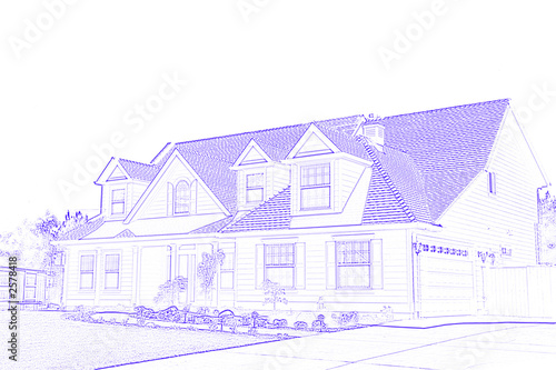 new home blueprint