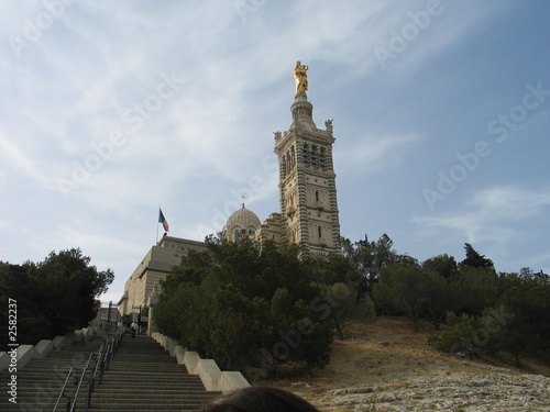 church tower in marseilles