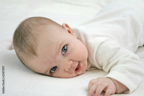 baby in bed