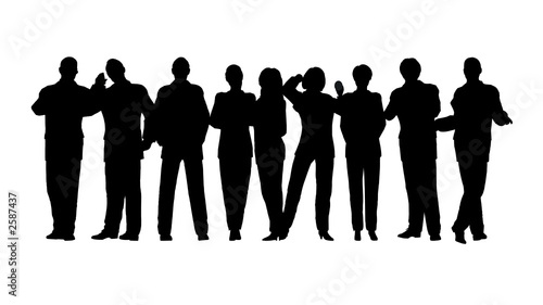business crowd vector 2 all people movebale