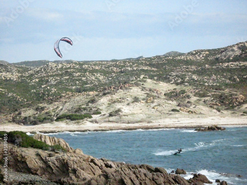 kite surf à la tonnara photo