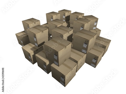 cargo boxes