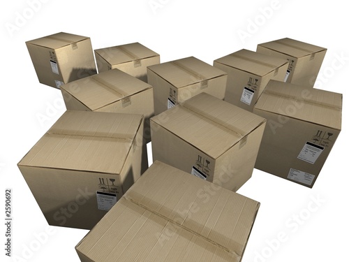 cargo boxes