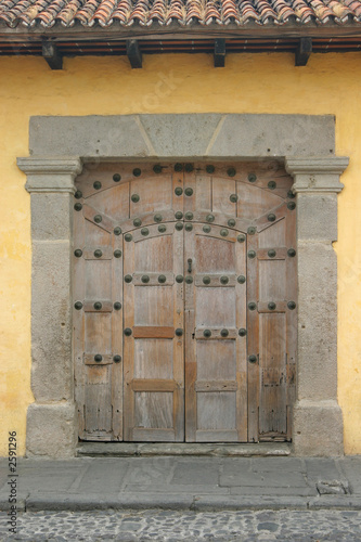 colonial door
