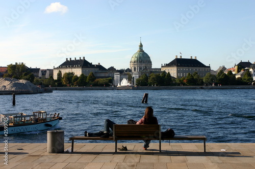 chilling at copenhagen opera