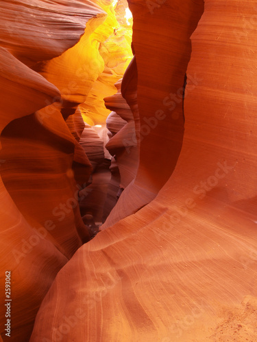 the lower antelope slot canyon near page