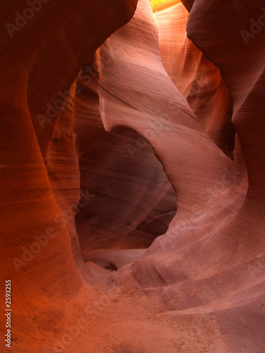 the lower antelope slot canyon near page