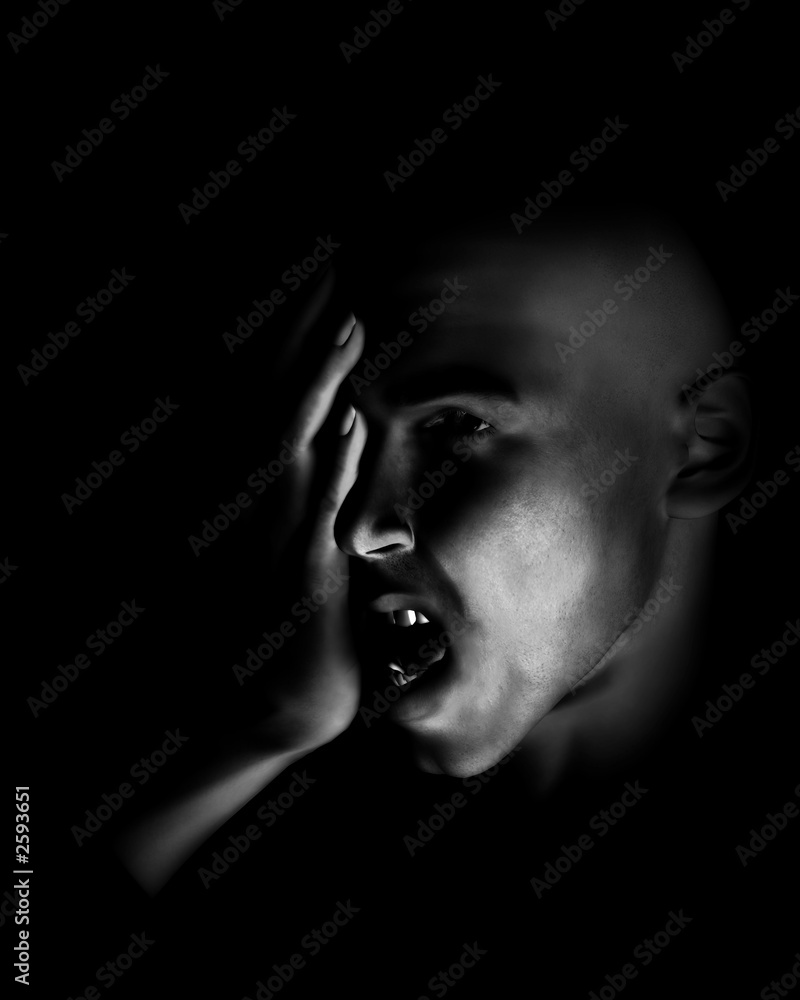 a image of a man in terrible expressive sorrow. or a image of a man in terrible expressive sorrow. or