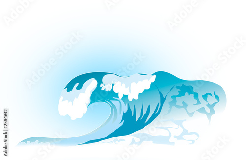 wave, crashing wave