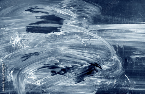 abstract blue background with stains