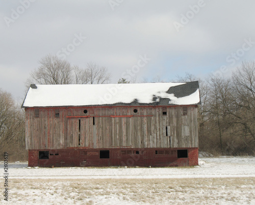 wooden barn