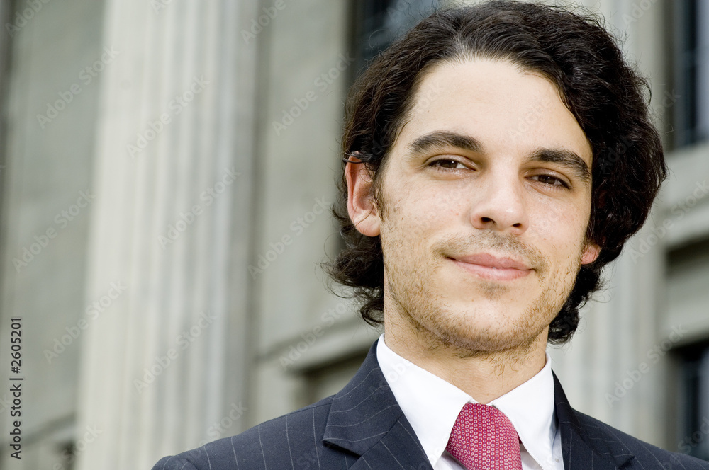 businessman outside businessman outside