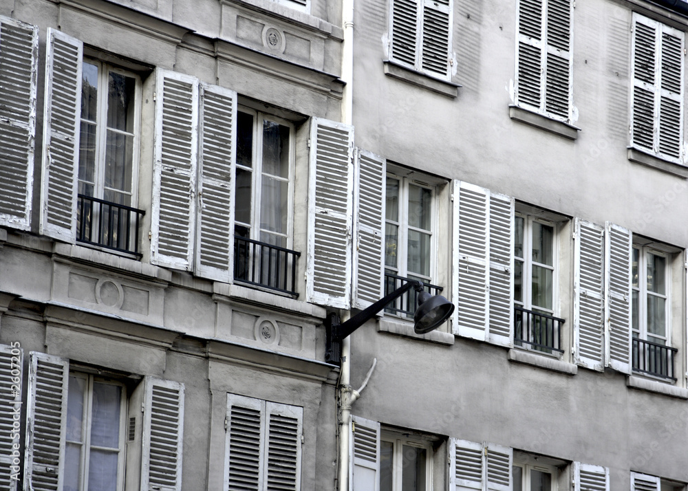 an apartment building in paris france