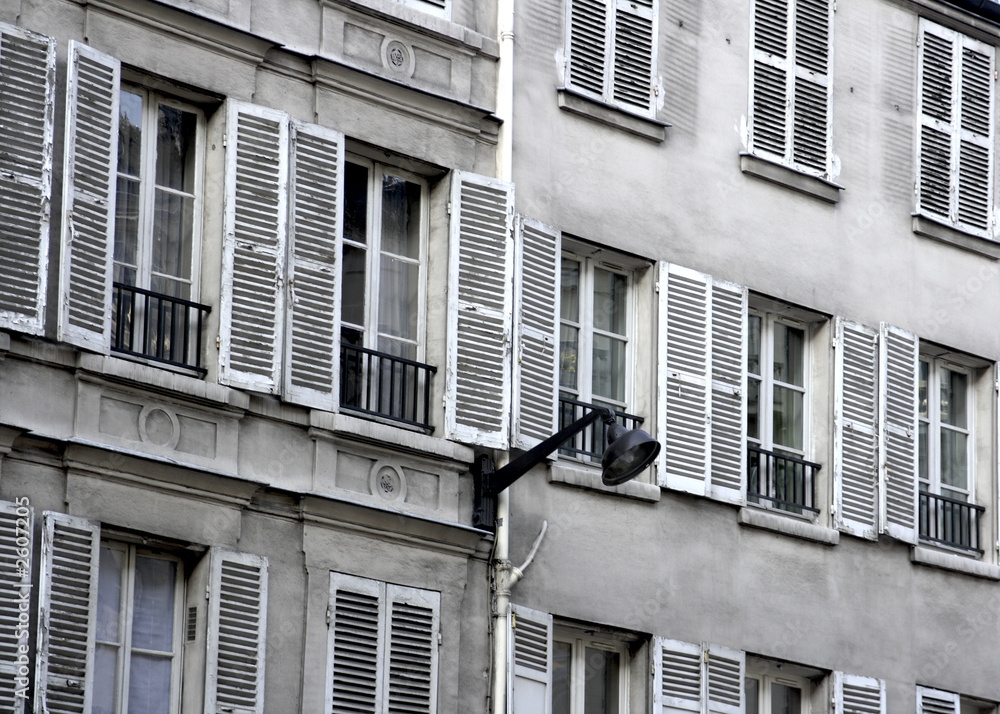 an apartment building in paris france an apartment building in paris france