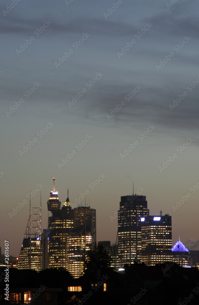 Fototapeta premium sydney sunset