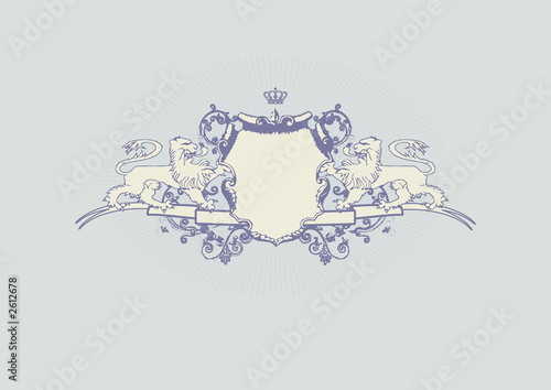 heraldic shield
