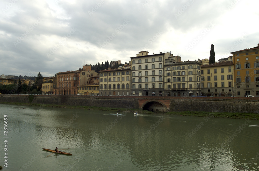 Fototapeta premium firenze - arno04