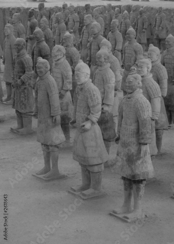 terracotta soldiers