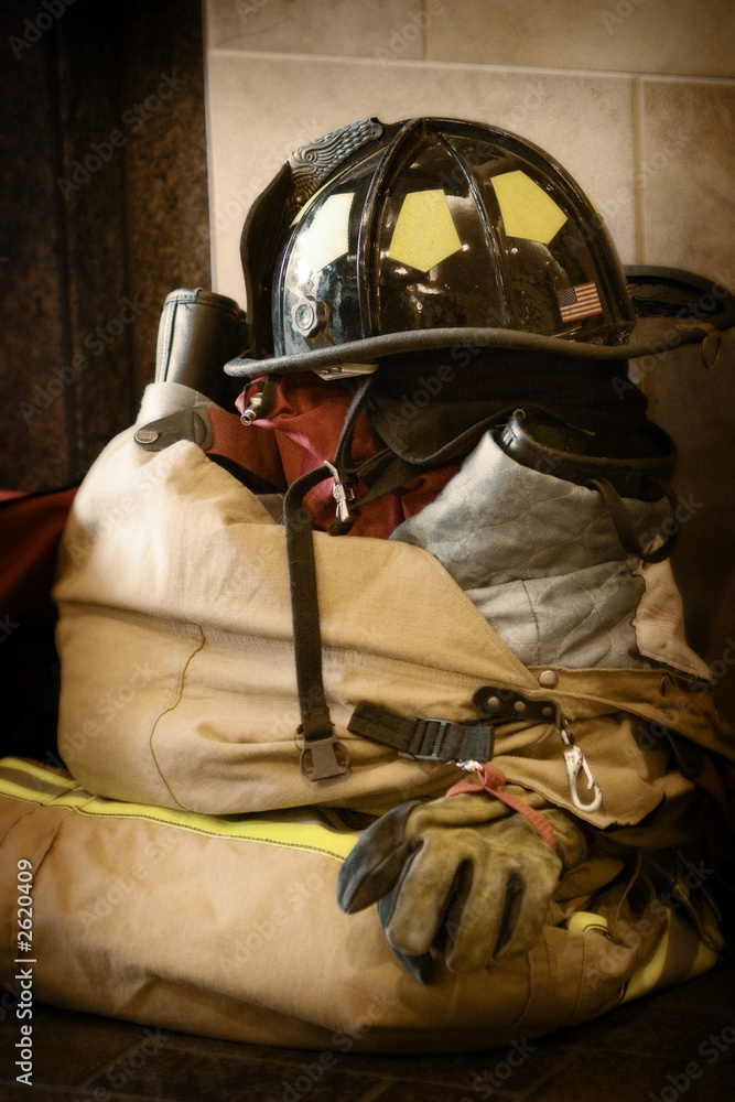 Obraz premium fireman