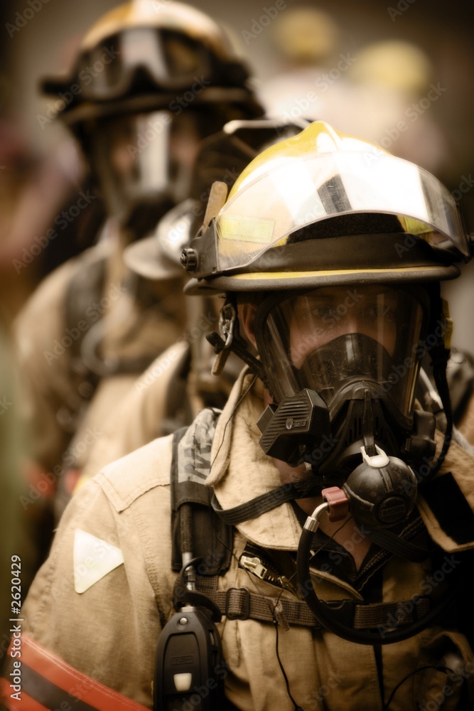 Naklejka premium fireman