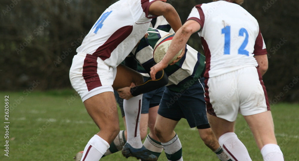 Naklejka premium rugby