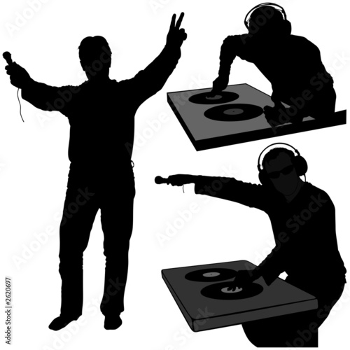 djs 07 - deejay silhouettes