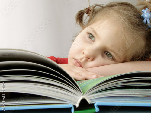 girl with book 7