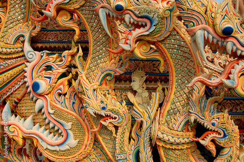 asian dragon background