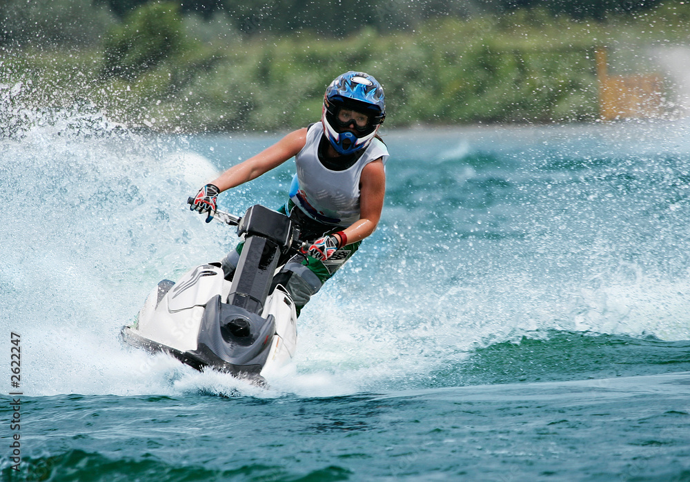 Naklejka premium jetbike