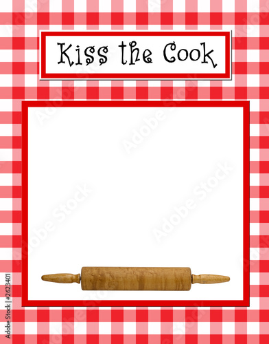 kiss the cook layout