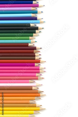 color pencils background