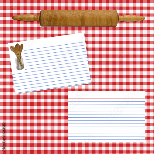 recipe layout page