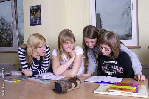 studying together