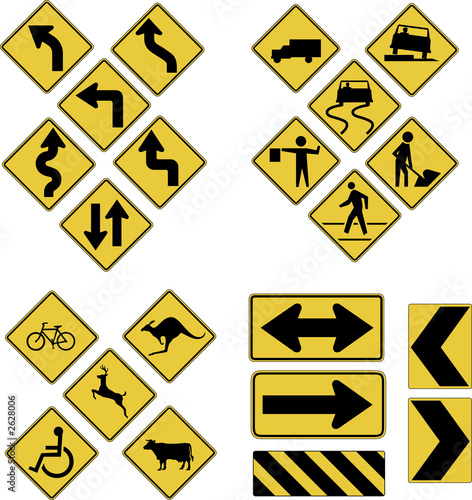 road signs