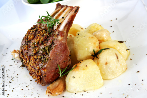 Фотография rack of lamb