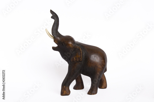 wooden elephant figurine from thailand © Dmitry Rukhlenko