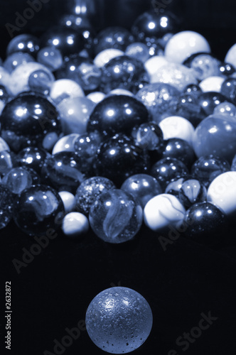 glass balls abstract, background or design