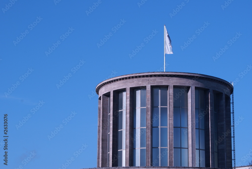 Naklejka premium messehalle