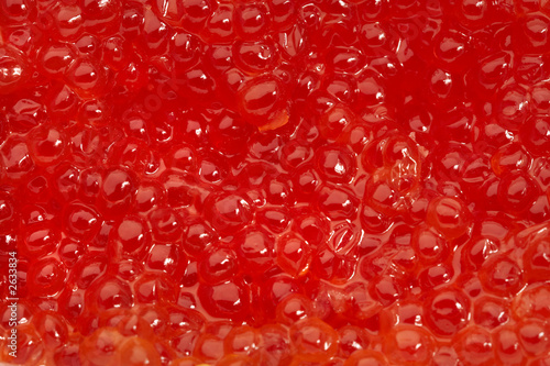 abstract background from red caviar